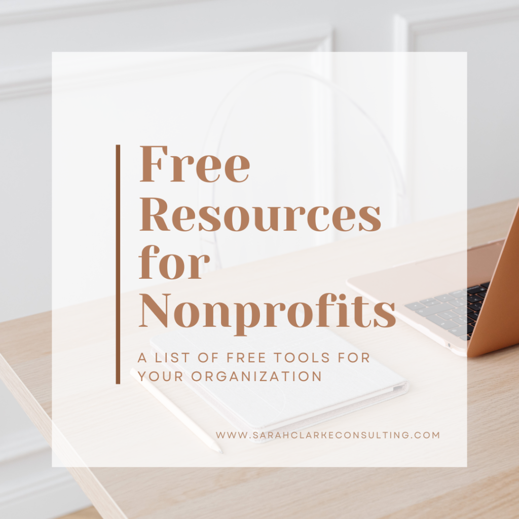 Free Resources for Nonprofits