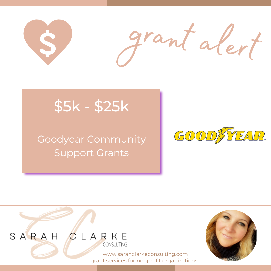 Goodyear Foundation Community Grants